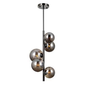 Italux CANELLO PND-406007-V5A-BCR Závesná lampa 5x5W/G9 IP20