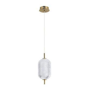Italux Corado PND-81438-1B-GD Závesná lampa 1x10W/LED 3000K 1050lm IP20