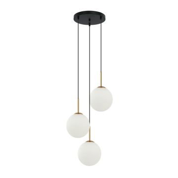 Italux Deore PND-5578-3S-BRO-BK Závesná lampa 3x40W/E27 IP20