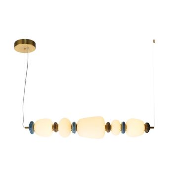 Italux Evans PND-94981-5A-GD Závesná lampa 1x26W/LED 3000K 2960lm IP20