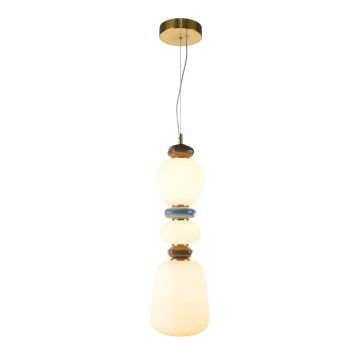 Italux Evans PND-94981V-3A-GD Závesná lampa 1x19W/LED 3000K 2200lm IP20