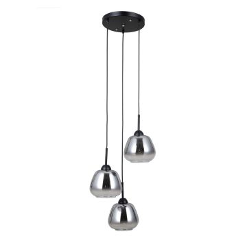 Italux Felis PND-40824-3-BK Závesná lampa 3x40W/E27 IP20