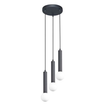Italux Filano PND-33574-3-BK Závesná lampa 3x5W/G9 IP20
