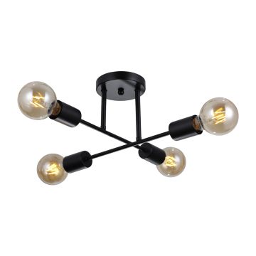 Italux FORMIO PND-4052-4-BL Stropná lampa 4x40W/E27 IP20