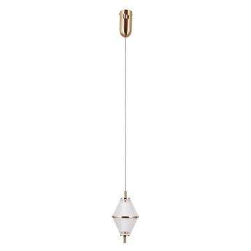 Italux Fuente PND-34395-1-HBR Závesná lampa 1x5W/LED 3000K 422lm IP20