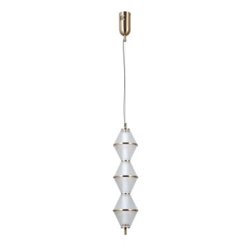Italux Fuente PND-34395-3V-HBR Závesná lampa 3x15W/LED 3000K 1108lm IP20