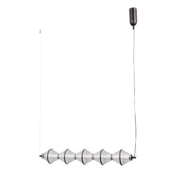 Italux Fuente PND-34395-5-BK Závesná lampa 5x25W/LED 3000K 1576lm IP20
