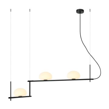 Italux KERNIO PND-357783-BK+W Závesná lampa 3x25W/G9 IP20