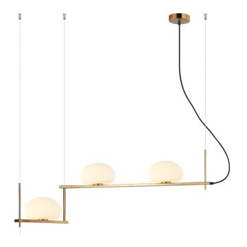 Italux KERNIO PND-357783-BRO+W Závesná lampa 3x25W/G9 IP20