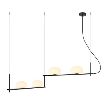 Italux KERNIO PND-357784-BK+W Závesná lampa 4x25W/G9 IP20