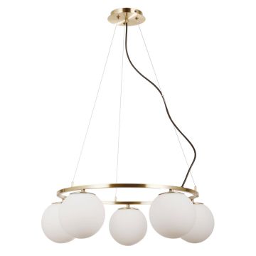Italux LAROSA PND-33453-5-ABR Závesná lampa 5x5W/E27 IP20