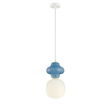 Italux Latera PND-94331-1L-BLU Závesná lampa 1x40W/E14 IP20