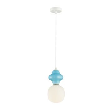 Italux Latera PND-94331-1S-BLU Závesná lampa 1x40W/E14 IP20