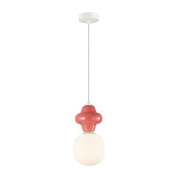 Italux Latera PND-94331-1S-RED Závesná lampa 1x40W/E14 IP20