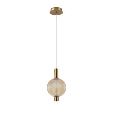 Italux Lenti PND-83631-1-AB-AMB Závesná lampa 1x7W/LED 3000K 553lm IP20