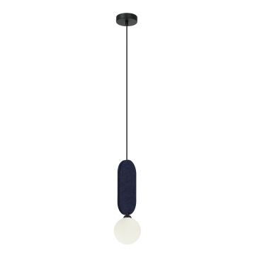 Italux Lorenzo PND-59815-1-BLU Závesná lampa 1x25W/G9 IP20