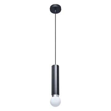 Italux Macera PND-33849-1-BK Závesná lampa 1x40W/E27 IP20