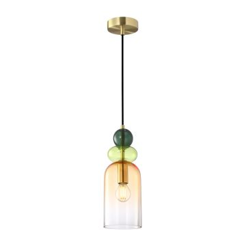 Italux Manso PND-37462C-MC-GD Závesná lampa 1x40W/E14 IP20