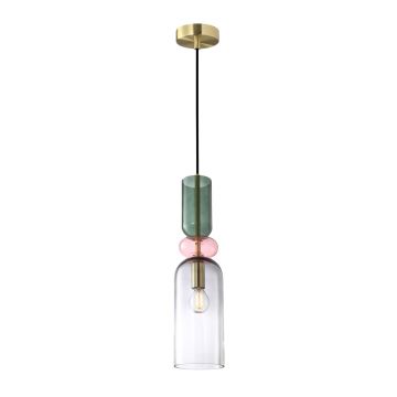Italux Manso PND-37462D-MC-GD Závesná lampa 1x40W/E14 IP20