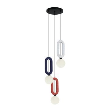 Italux Masso PND-59839-3-MLTI Závesná lampa 3x25W/G9 IP20