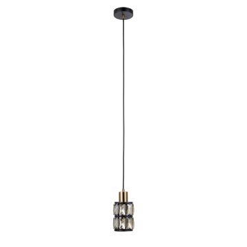 Italux Menfi PND-44236-1-BK-GD Závesná lampa 1x40W/E27 IP20