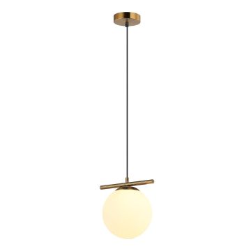 Italux MERSETA PND-463321L-BRO+W Závesná lampa 1x40W/E14 IP20