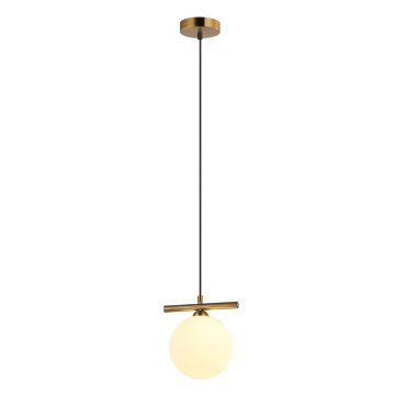Italux MERSETA PND-463321M-BRO+W Závesná lampa 1x25W/G9 IP20