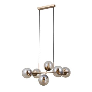 Italux Molite PND-1098-6-HB Závesná lampa 6x40W/E14 IP20