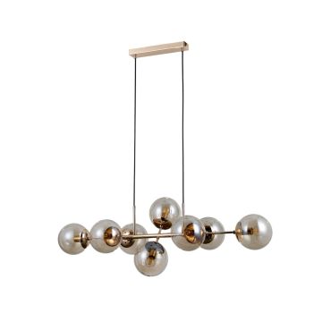 Italux Molite PND-1098-8-GD Závesná lampa 8x5W/E14 IP20