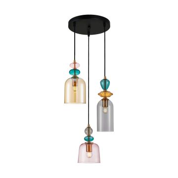 Italux Namos PND-27092-3A-MC-BRO Závesná lampa 3x40W/E27 IP20