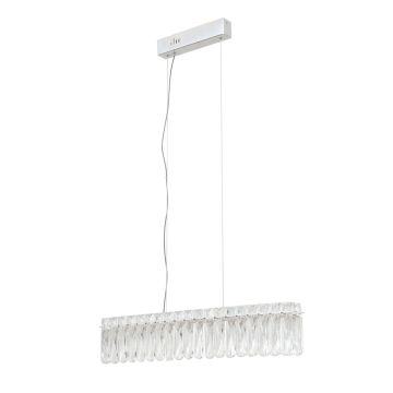 Italux Nosta PND-34364-1-CH-CL Závesná lampa 1x16W/LED 3000K 1507lm IP20