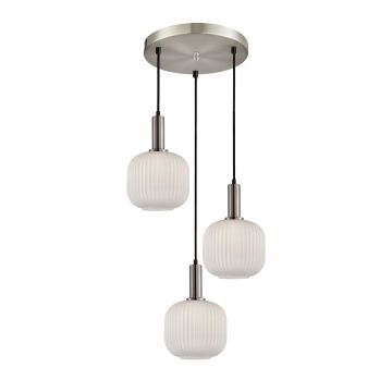 Italux Penzi PND-31981-3S-SC-WH Závesná lampa 3x40W/E27 IP20