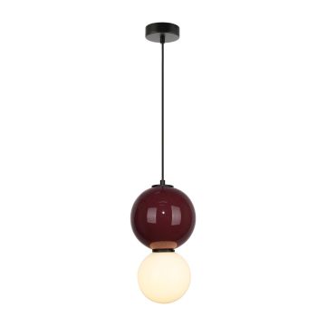 Italux Pieve PND-95221-1M-PRP Závesná lampa 1x6W/LED 3000K 801lm IP20