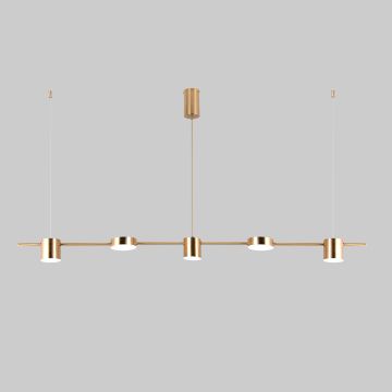 Italux REMDAL PND-16374-5-COP-GD-4K Závesná lampa 30W/LED 4000K 2300LM IP20