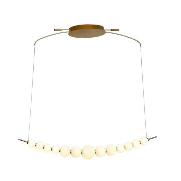 Italux Ronza PND-36472-37W-3K-GD Závesná lampa 1x37W/LED 3000K 3100lm IP20