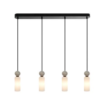 Italux Santos PND-95331-4-BK Závesná lampa 4x40W/G9 IP20