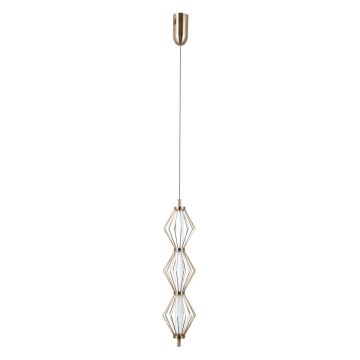Italux Sevil PND-34403-3V-HBR Závesná lampa 3x15W/LED 3000K 1068lm IP20