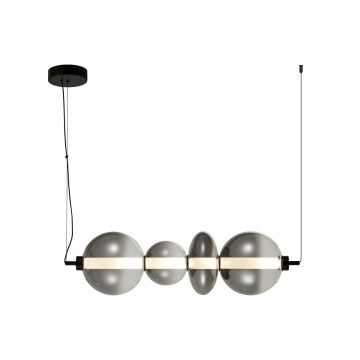 Italux Sonte PND-24352-36W-BK-SG Závesná lampa 1x36W/LED 3000K 4425lm IP20