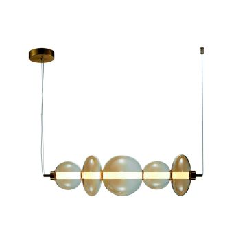 Italux Sonte PND-24352-40W-AB-AMB Závesná lampa 1x40W/LED 3000K 5094lm IP20