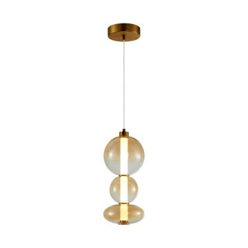 Italux Sonte PND-24352V-24W-AB-AMB Závesná lampa 1x24W/LED 3000K 2686lm IP20