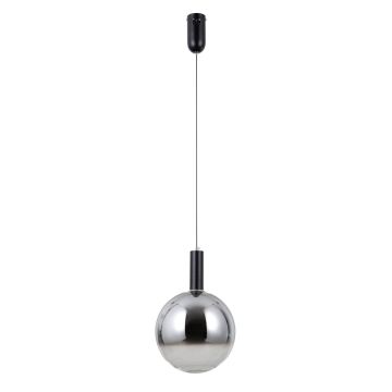 Italux Strela PND-34378-1L-BK Závesná lampa 1x5W/LED 3000K 455lm IP20