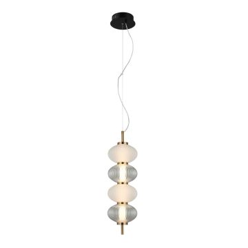 Italux Testa PND-84938-4V-BK Závesná lampa 4x16W/LED 3000K 1000lm IP20