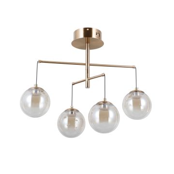 Italux Velada PND-34381-4-HBR Stropná lampa 4x20W/LED 3000K 1810lm IP20