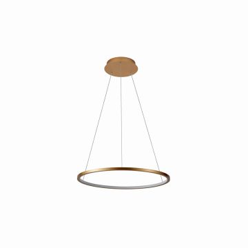 Italux Vinola PND-56135B-040RPC-GD-3KS4K Závesná lampa 1x24W/LED 3000K|4000K 1920lm IP20