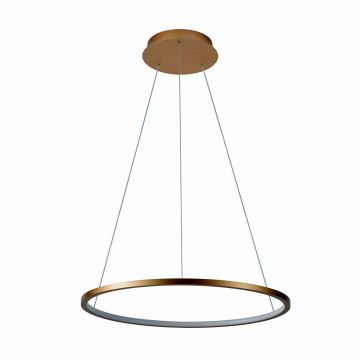 Italux Vinola PND-56135B-060RPC-GD-3KS4K-TRDIMM Závesná lampa 1x38W/LED 3000K|4000K 3040lm IP20