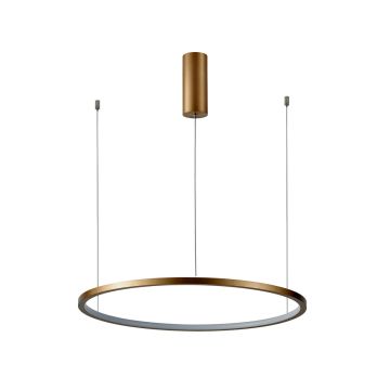 Italux Vinola PND-56135B-060RPP-GD-3KS4K-TRDIMM Závesná lampa 1x38W/LED 3000K|4000K 3040lm IP20