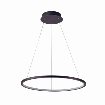 Italux Vinola PND-56135B-080RPC-BK-3KS4K-TRDIMM Závesná lampa 1x48W/LED 3000K|4000K 3840lm IP20
