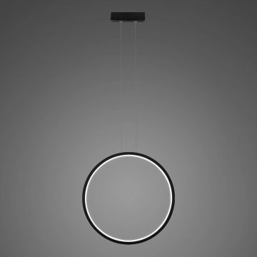 Altavola Design Ledowe okręgi LA073/X_40_in_4k_black_22W Závesná lampa 1x22W/LED 4000K 1320lm IP44