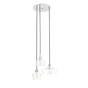 Kaspa LONGIS 10525309 Závesná lampa 3x25W/E27 IP20