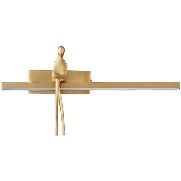 Step Into Design AMICI ST-B3578 gold Stena svietidlo 1x5W/LED 3000K 400lm IP20